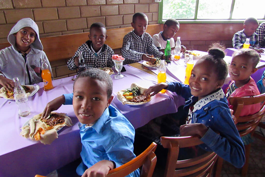 Giving To Ethiopia's Kids