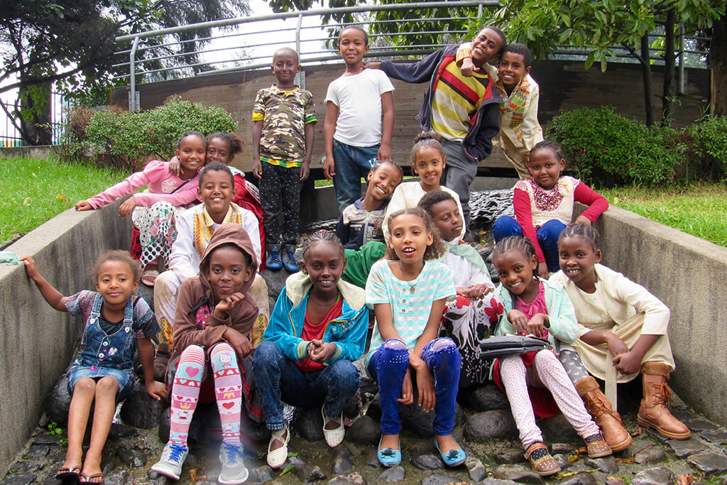 Supporting underprivileged children in Ethiopia