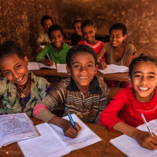 Aid for vulnerable children in Ethiopia