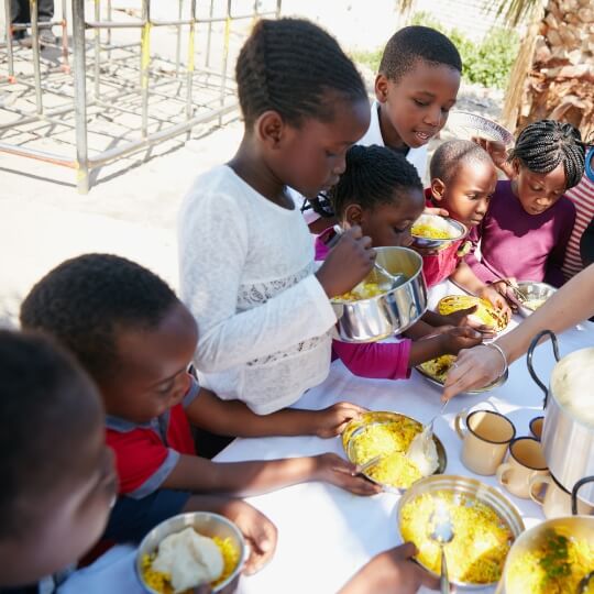 Charity for underprivileged Ethiopian kids