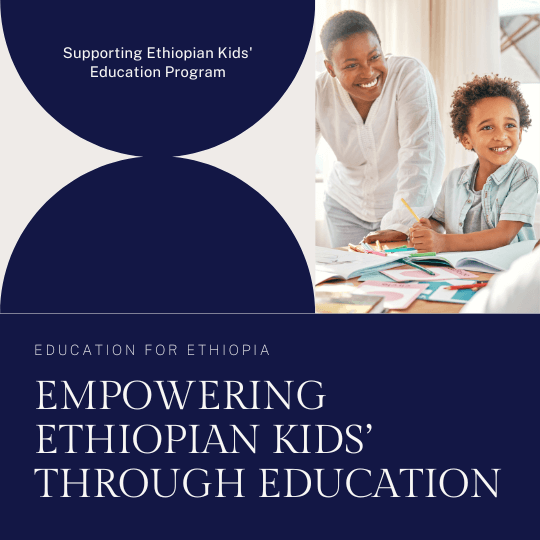 Charity: Ethiopian kids’ education