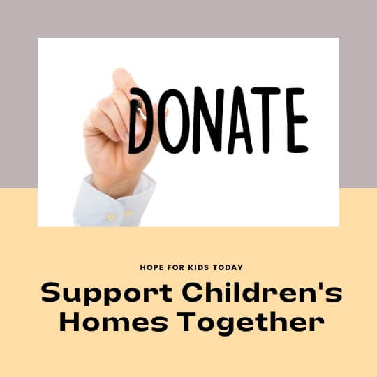 Donate to children’s homes